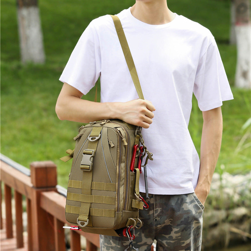 Comfortable Dual Use Fishing Lure Camouflage Sports Backpacks