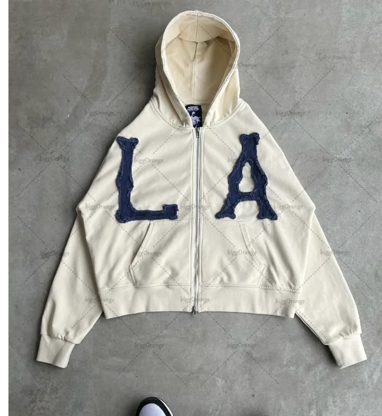 Hooded Full Chain Loose Male Female Sweaters