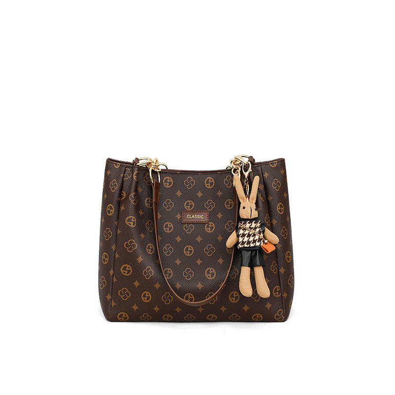 Versatile Women's High-grade Large Capacity Commuting Shoulder Bags