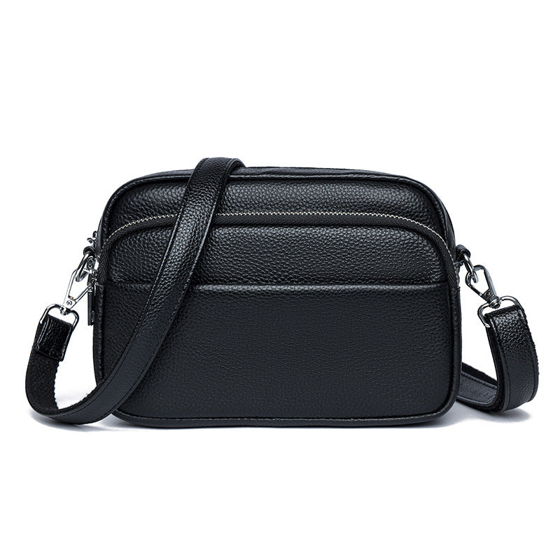 Women's Trendy Genuine Leather First Layer Cowhide Shoulder Bags