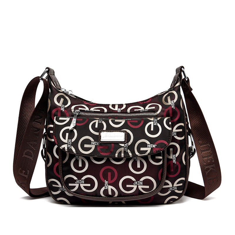Women's Oxford Cloth Large Capacity Printing More Than Crossbody Bags