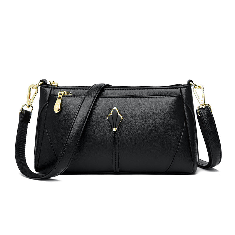 Women's Summer Simple Versatile Large Capacity Mother Small Square Bags