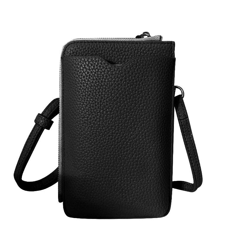 Women's Summer Leather Mobile Cowhide Niche Mini Phone Bags