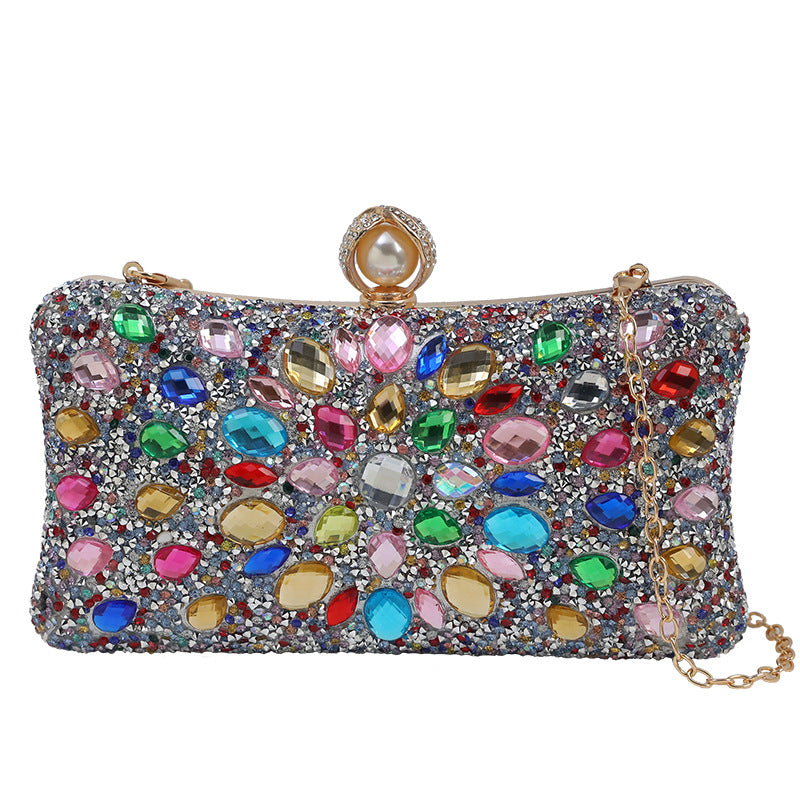 Women's Sunflower Dinner Banquet Clutch Cheongsam Evening Bags