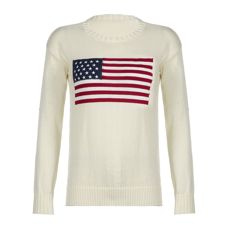 Autumn Elegant British Style Loose Retro Sweaters