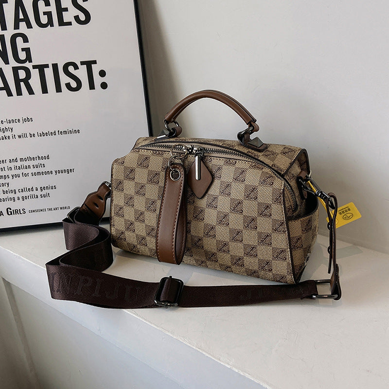 Women's Live Broadcast Good Western Style Niche Crossbody Bags