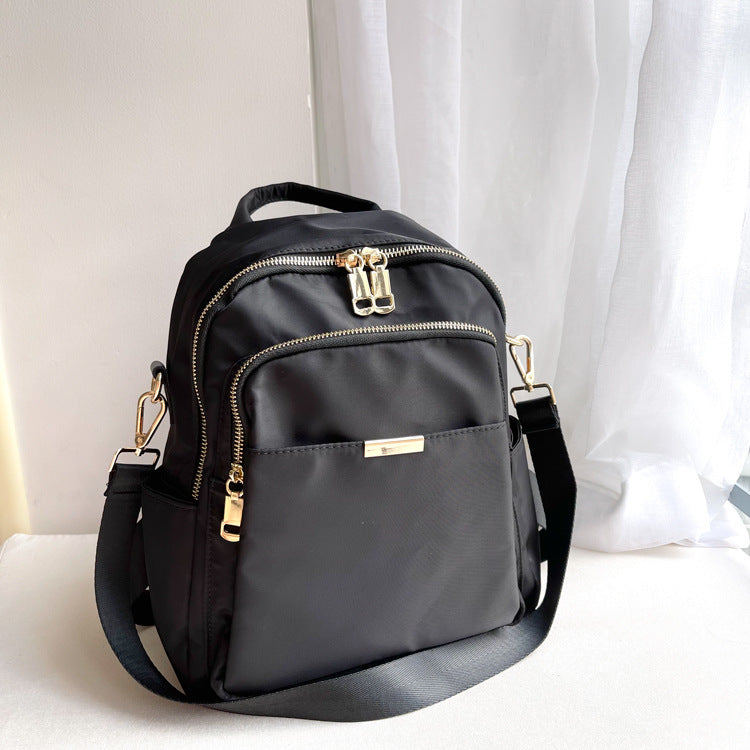 Women's Waterproof Nylon Cloth Fashion Simple Backpacks