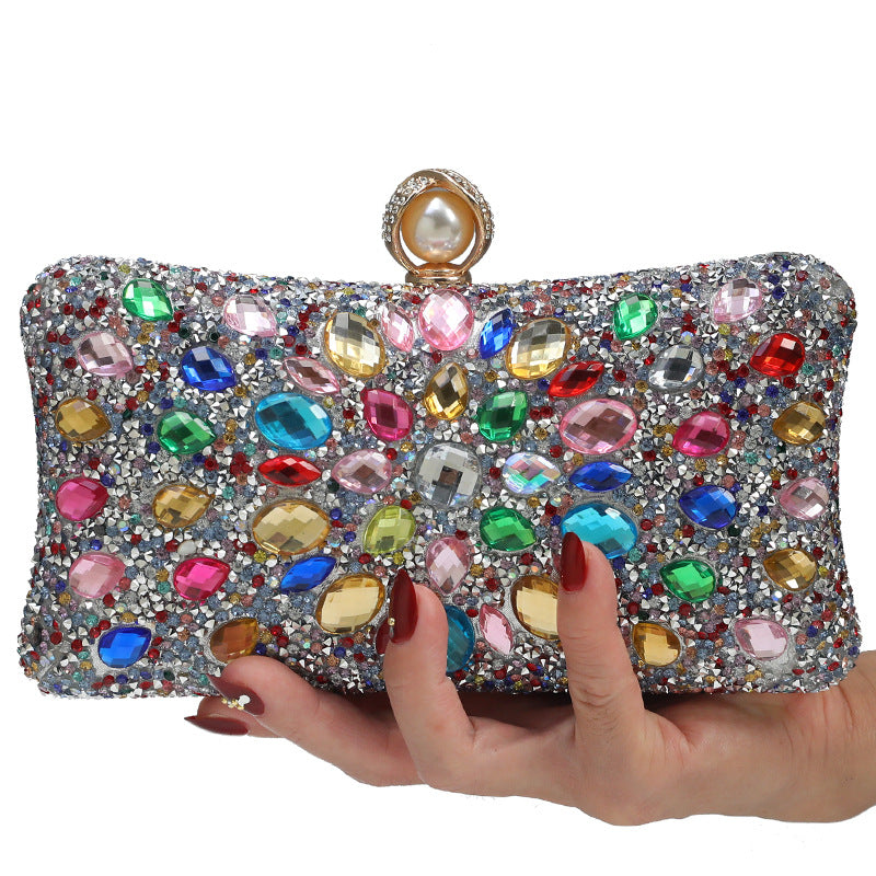 Women's Sunflower Dinner Banquet Clutch Cheongsam Evening Bags