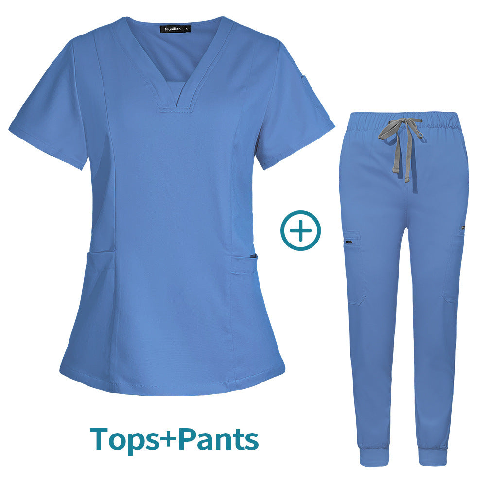 Surgical Gown Female Hospital Operating Stretch Uniform