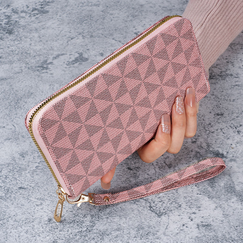 Stylish Women's Long Clutch Elegant Fashion Buckle