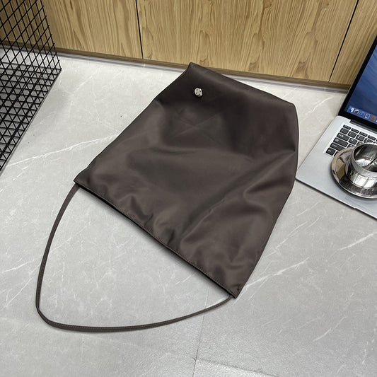 Women's Oxford Cloth Hand Holding Large Capacity Bucket Bags