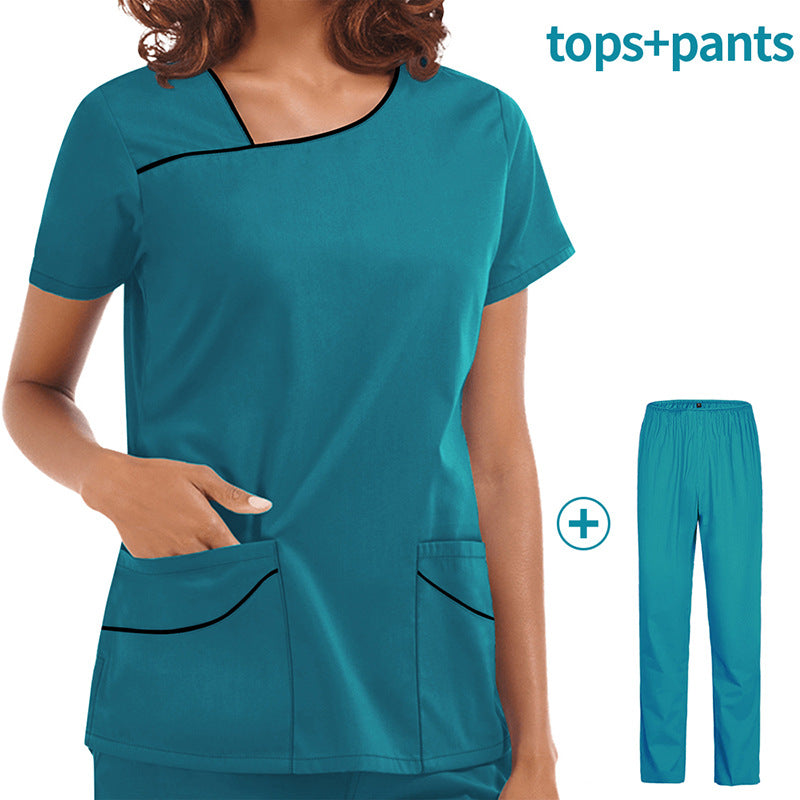 Washing Female Skin Management Work Clothes Nurse Shorts