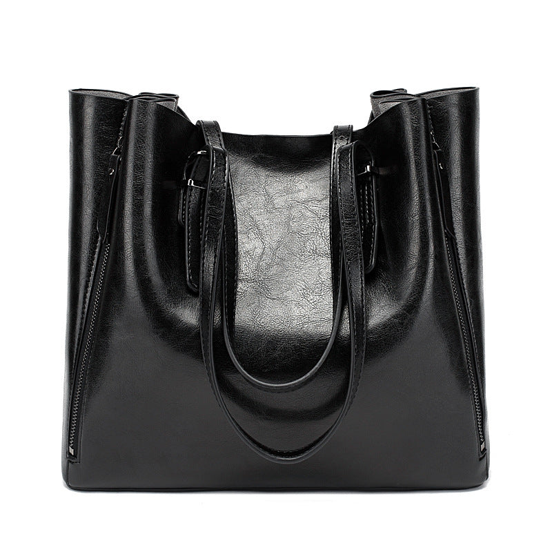 Women's Slouchy Fashion Simple Large Capacity Handbags