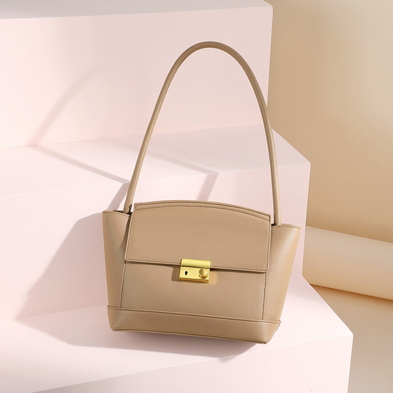 Women's Texture High-grade Niche Design Female Fashion Shoulder Bags