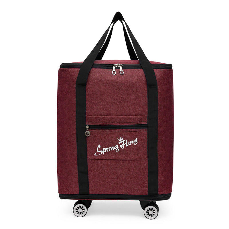 With Wheels Large Capacity Quilt Clothes Bags