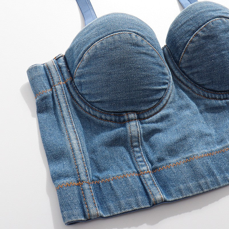Women's Camisole Beauty Back Underwear Outer Wear Tops
