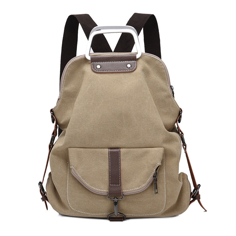 Women's Charming Comfortable Canvas Large Capacity Backpacks