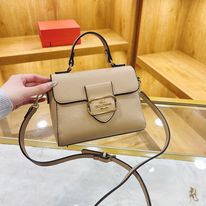 Women's Soft Leather Elegant High-grade Retro Carriage Crossbody Bags