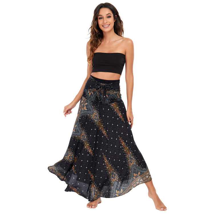 Casual Thai Dress Vacation Big Swing Dresses