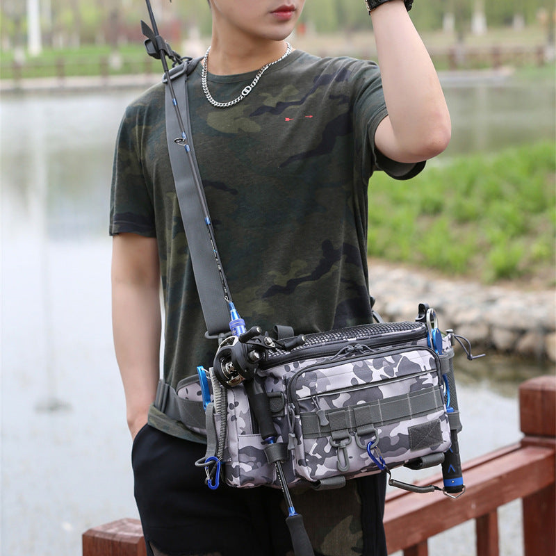 Men's Lure Waterproof Exclusive For Fishing Sports Backpacks