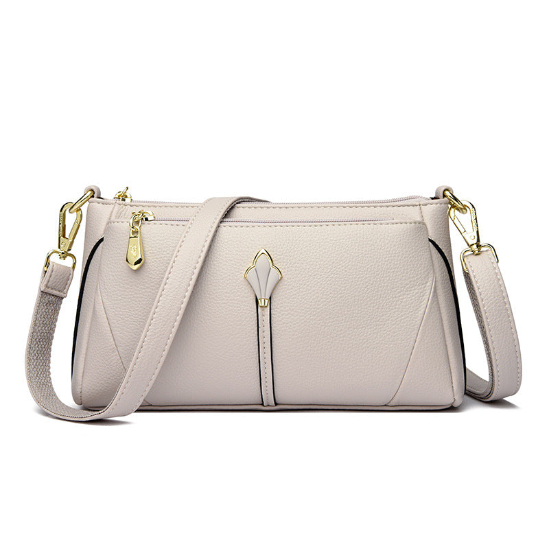 Women's Summer Simple Versatile Large Capacity Mother Small Square Bags