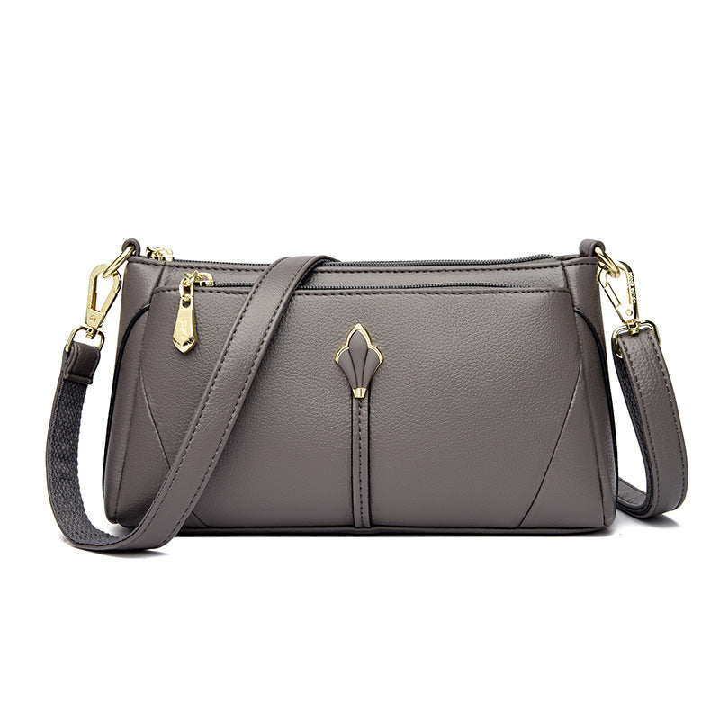 Women's Summer Simple Versatile Large Capacity Mother Small Square Bags
