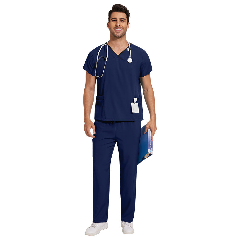 Washing Medical Work Clothes Thin Sleeve Suits