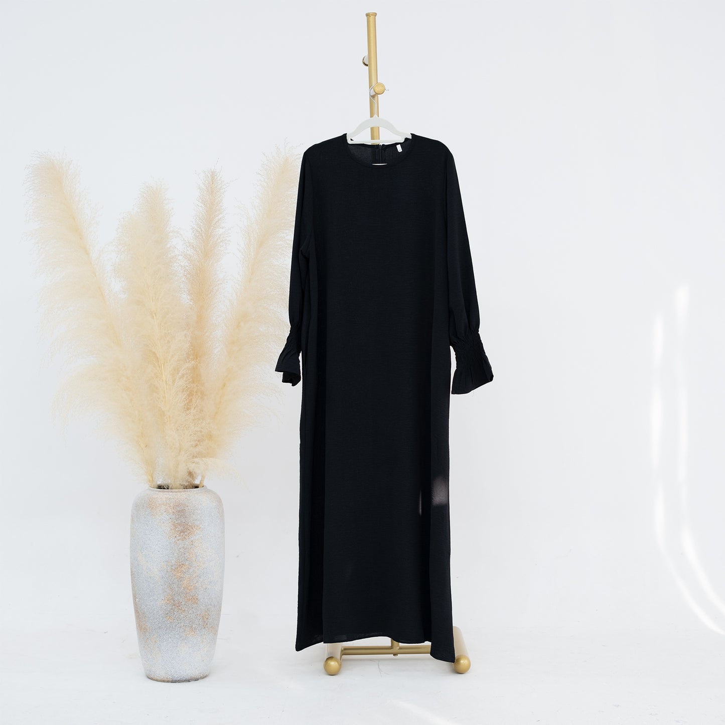 Women's Slouchy Turkish Solid Color Dress Dresses