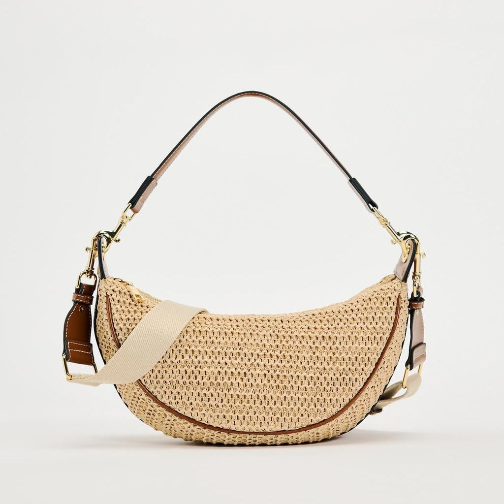 Women's Z Retro Woven Underarm Dumpling Original Armpit Bags