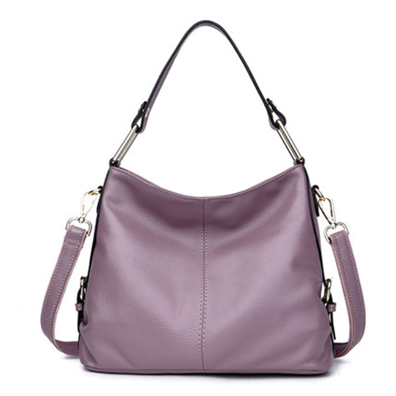 Women's Slouchy New Trendy Genuine Leather Crossbody Bags