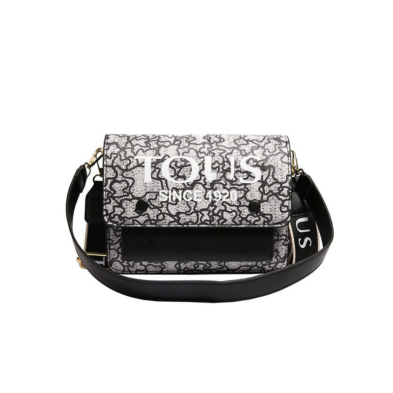 Women's Fashion Printed Summer Word Niche Mother Shoulder Bags