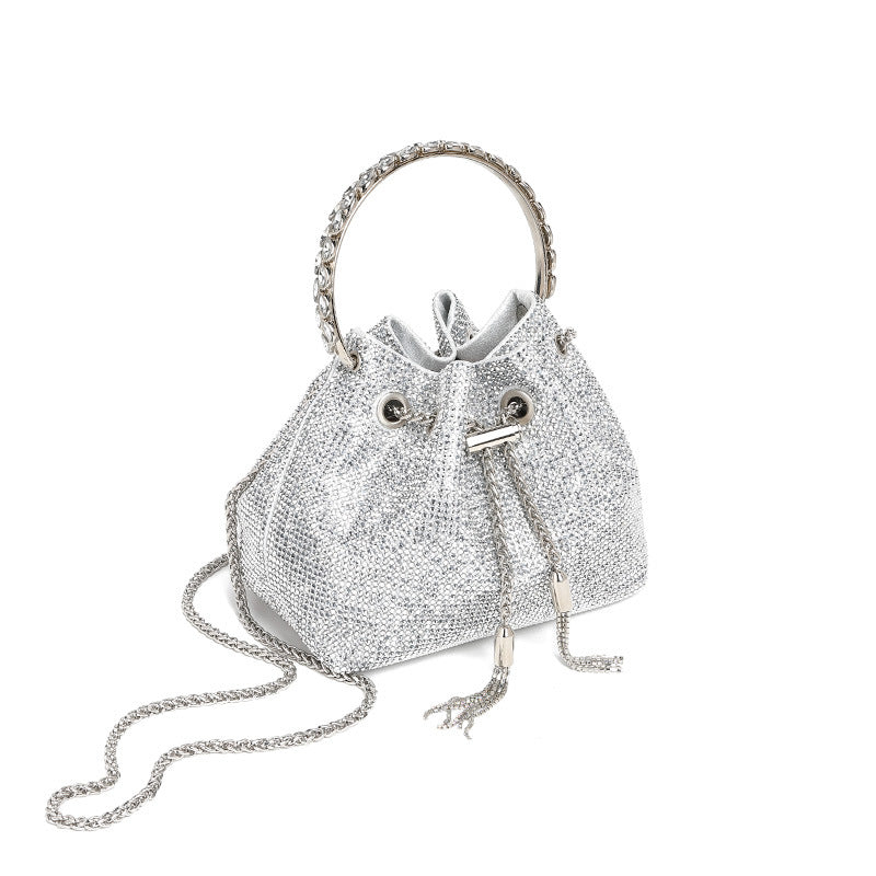 Women's Rhinestone Premium Dinner Acrylic Fashion Diamond Handbags