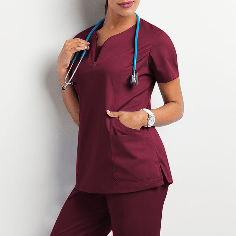 Oral Dentist Surgical Gown Split Undergarments Uniform