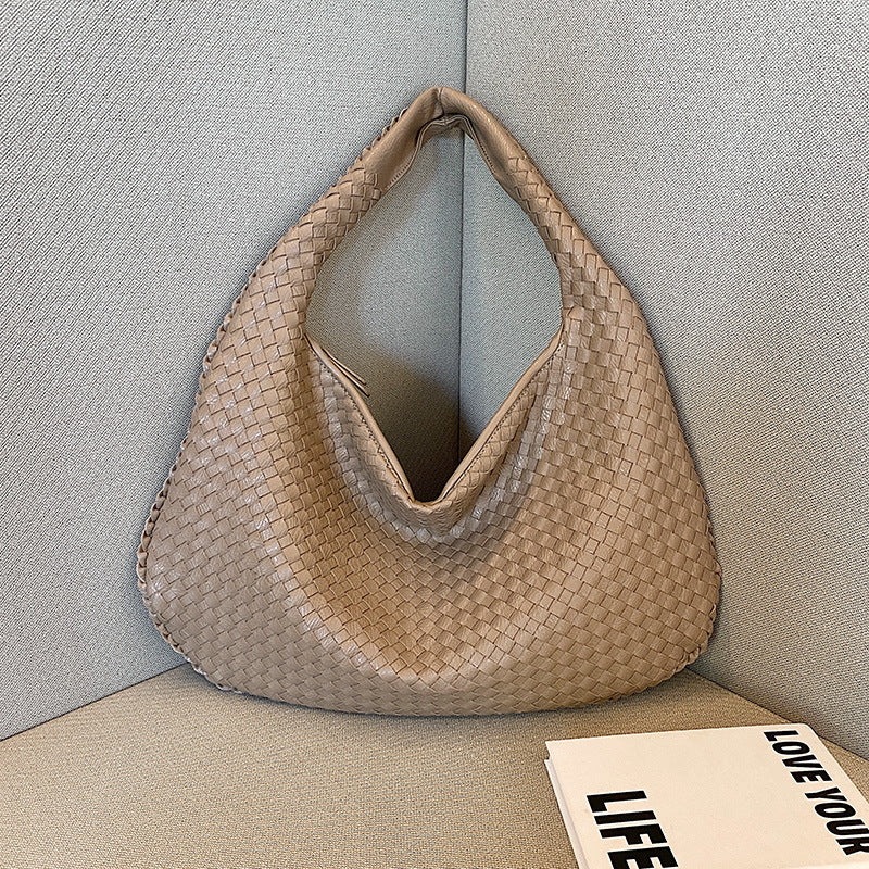 Women's Style High Sense Woven Elegant Underarm Bags