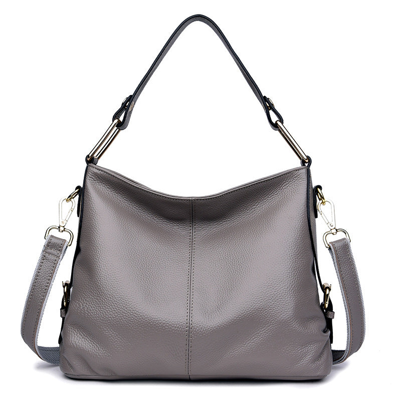 Women's Slouchy New Trendy Genuine Leather Crossbody Bags