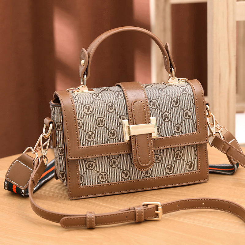 Women's Summer Fashion Korean Style Western Printed Shoulder Bags