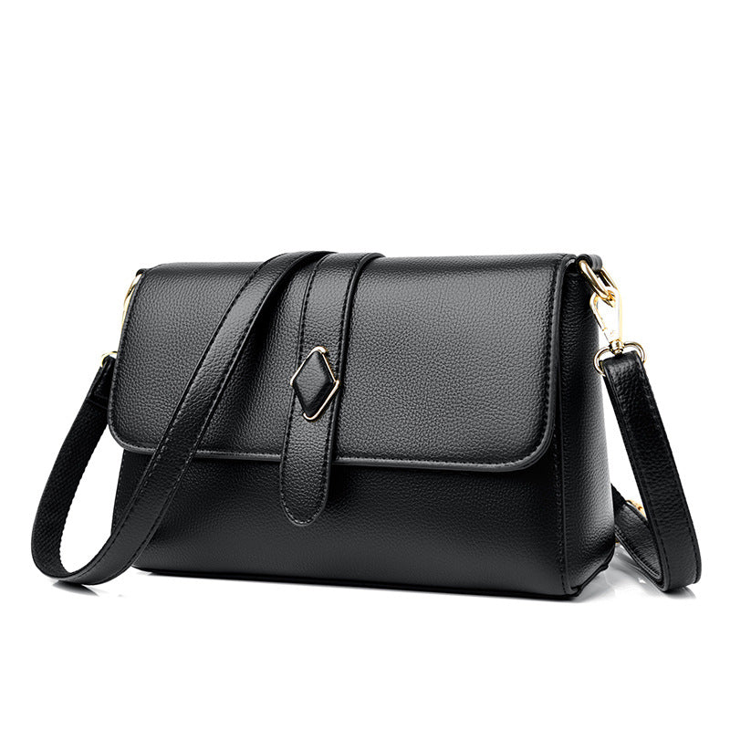 Women's Spring Soft Leather Large Capacity Classic Versatile Shoulder Bags