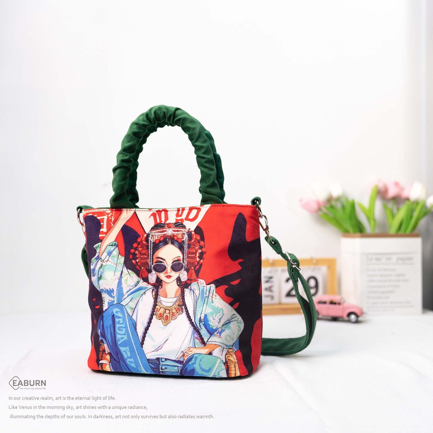 Women's Style Cute Hand Fresh Design Early Bucket Bags