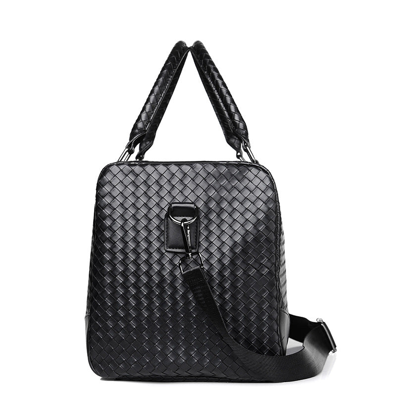 Woven Portable Large Capacity Hand-held Business Travel Bags