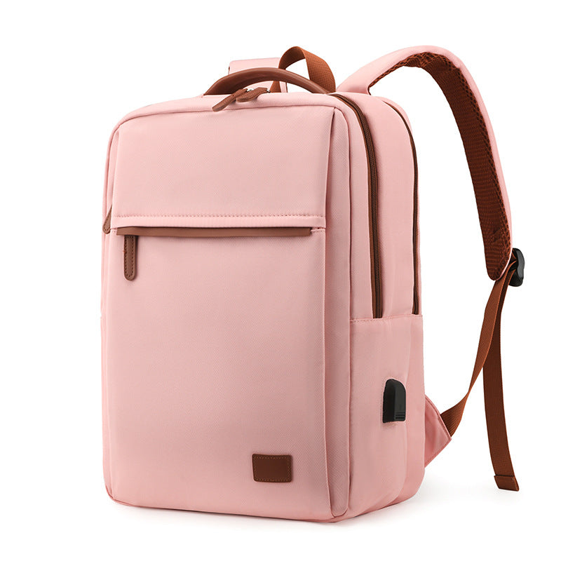 Women's & Men's & Lightweight Business Commute Simple College Backpacks