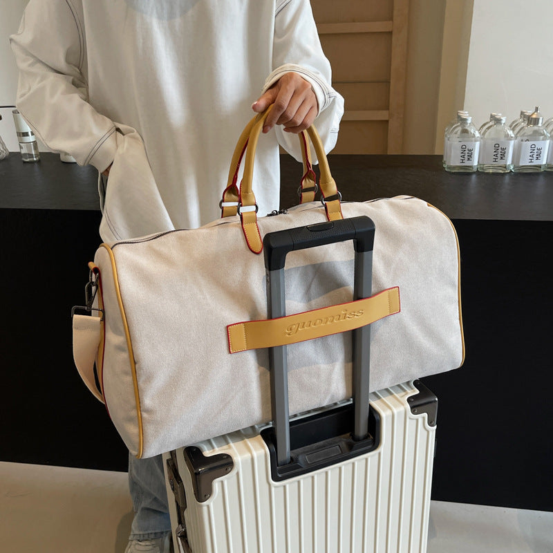 Women's & Men's & Large Capacity Retro Canvas Travel Bags