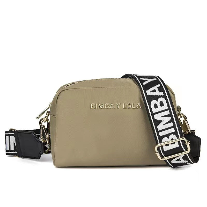 Stylish Women's Spanish Detachable Strap Letter Shoulder Bags