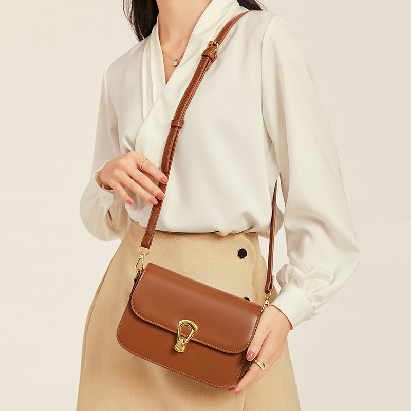 Women's Korean Fashion Design Underarm Tofu Crossbody Bags