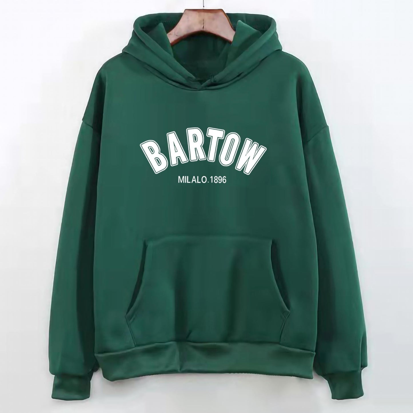 Creative Beautiful Stylish Fleece-lined Hoodie Loose Tops