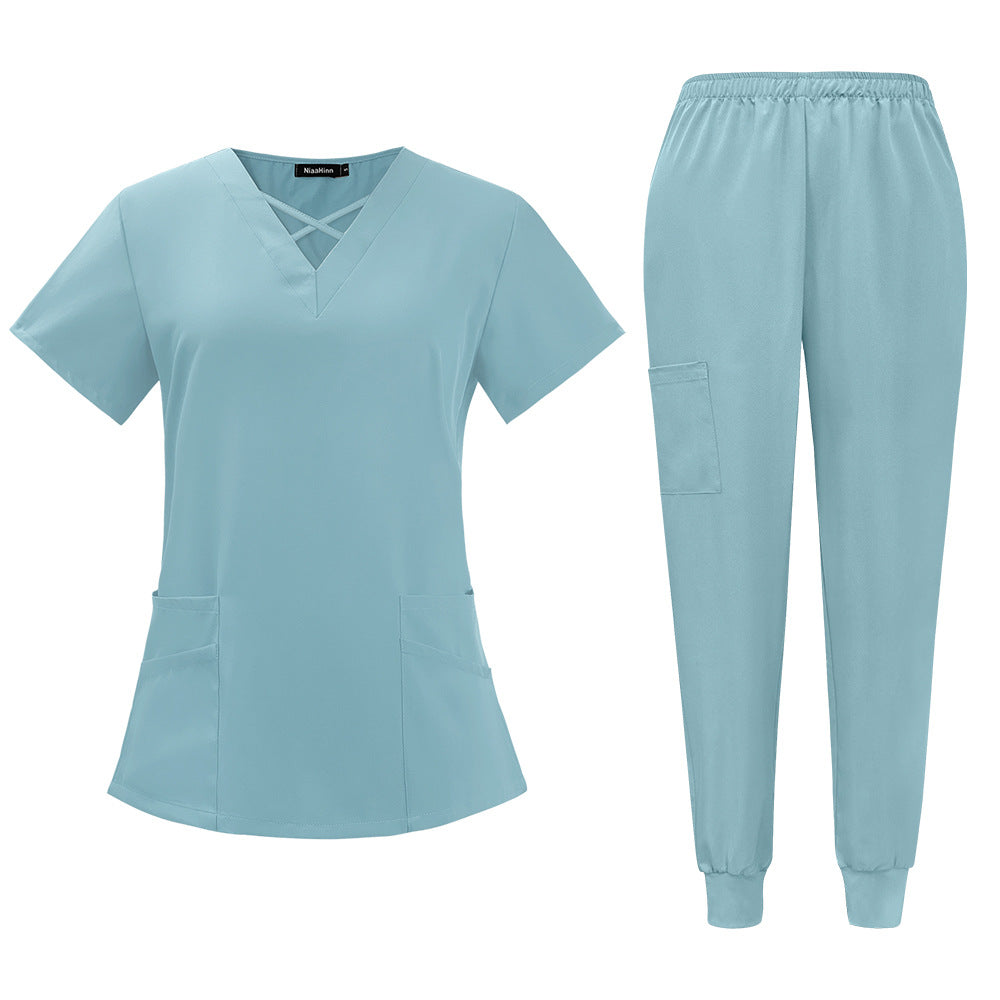 Doctor Nurse Sleeve Summer Thin Comfortable Uniform
