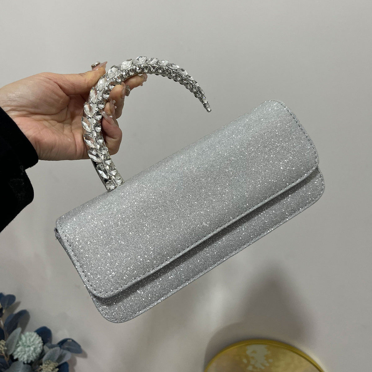 French Style Fairy Shiny Diamond J Women's Handbag