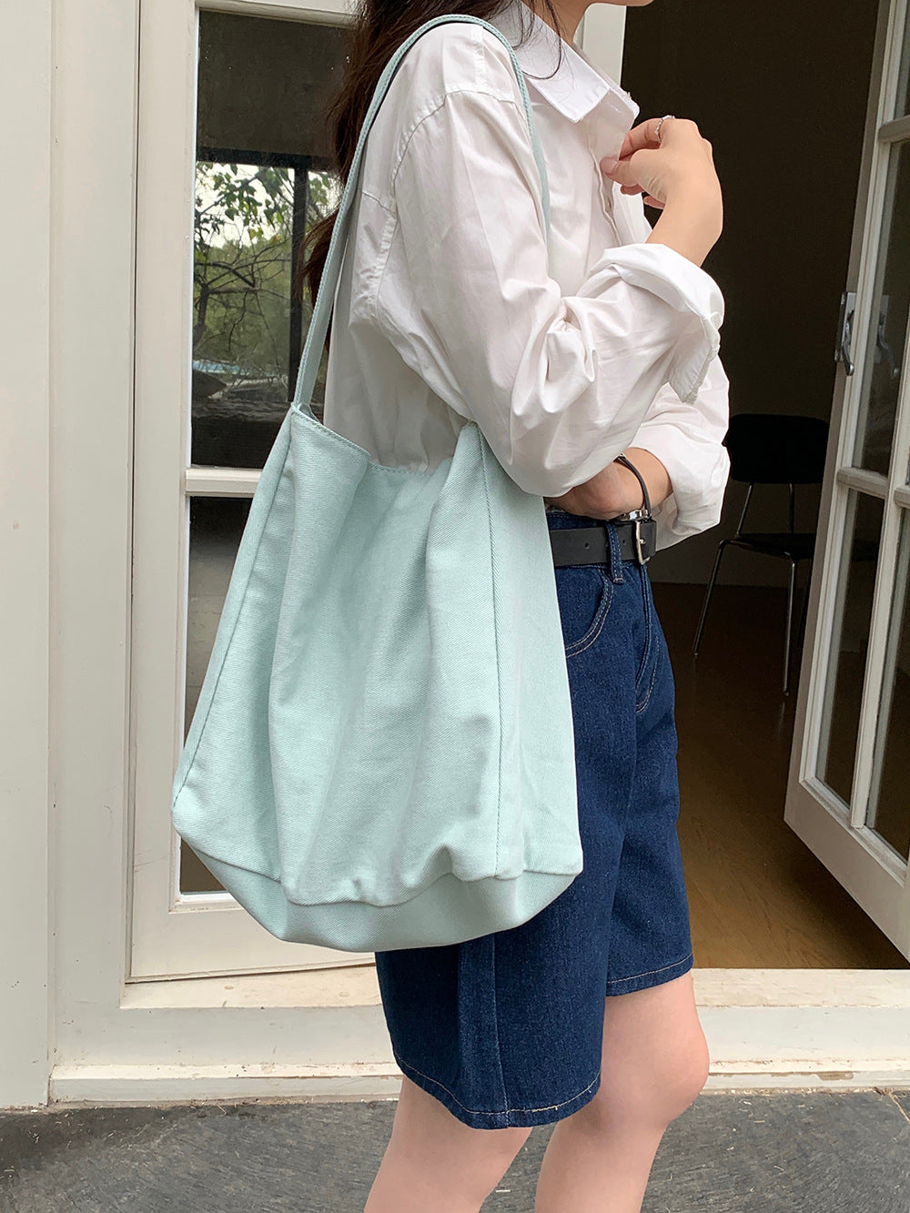 Women's Leopard Print Single Large Capacity Commuter Shoulder Bags