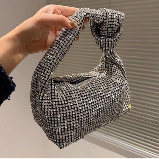 Women's Portable Dinner Niche High-grade Carrying Fashion Diamond Bags