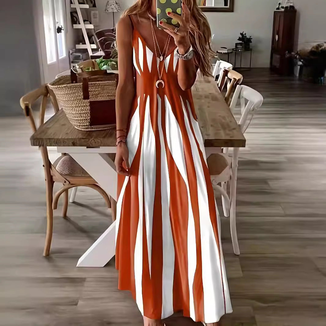 Creative Pretty Elegant Printed Maxi Dress Dresses