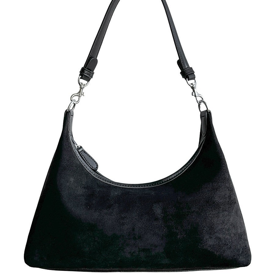 Women's Suede Autumn Niche Style Underarm Minimalist Shoulder Bags